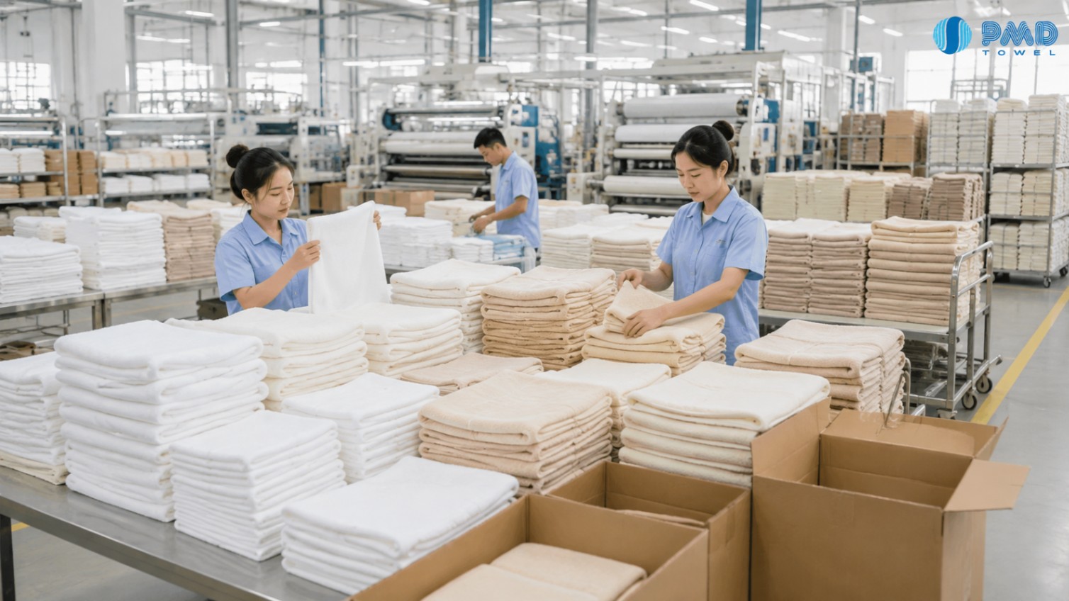 Đặt sản xuất khăn bông số lượng lớn là gì?