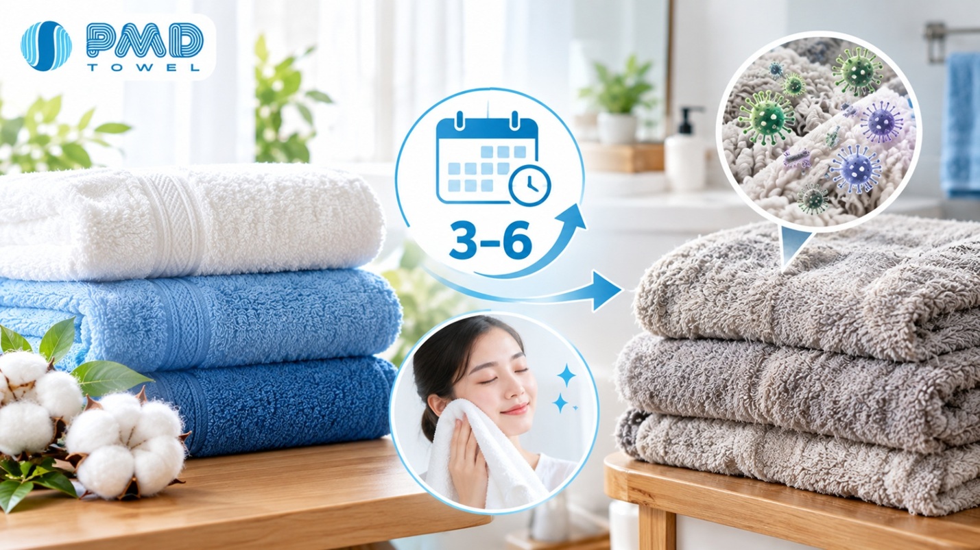 Bao lâu nên thay khăn tắm một lần