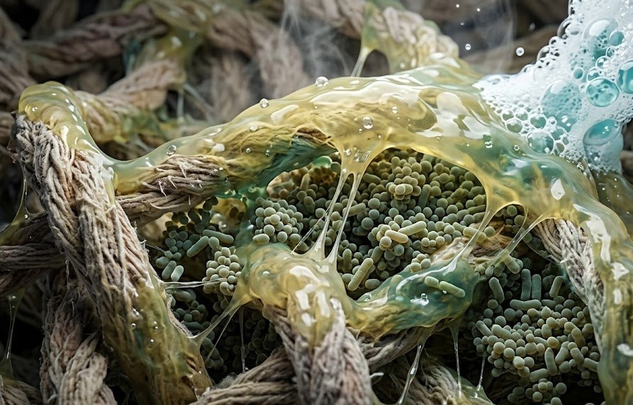 Lớp màng sinh học Biofilm trơ lì không thể giặt sạch