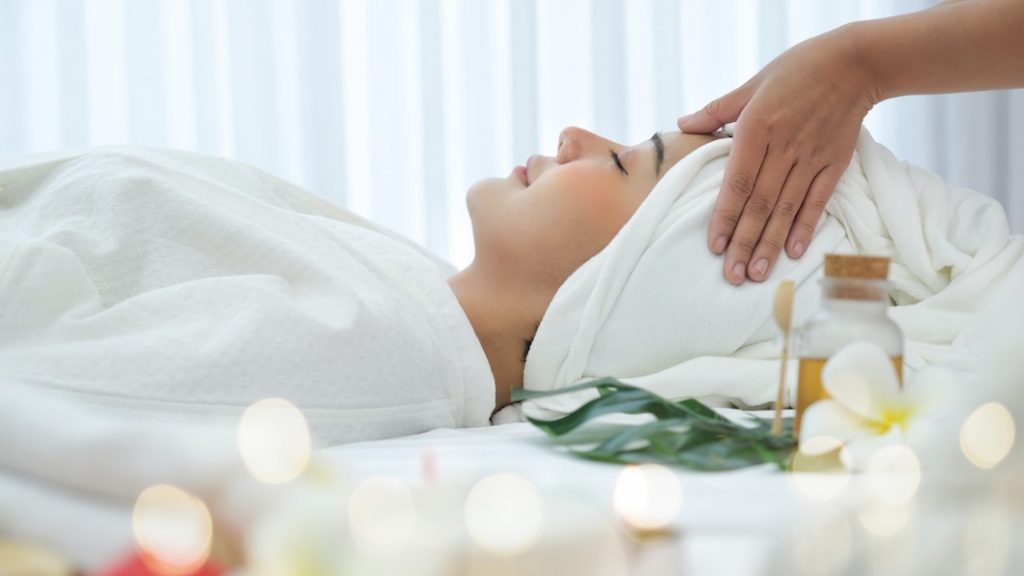 Khăn quấn đầu, lau tóc và ủ mặt