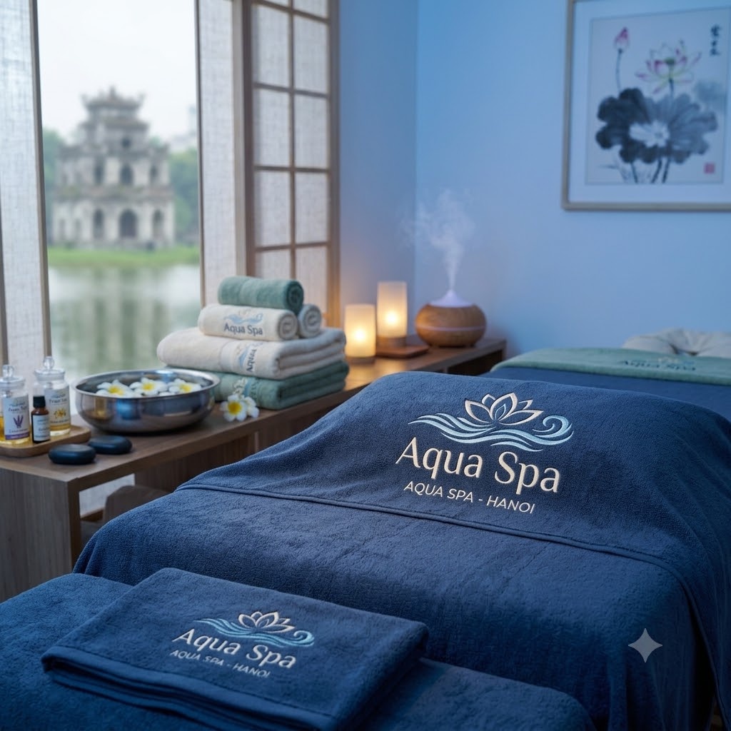 Khăn trải giường spa Microfiber
