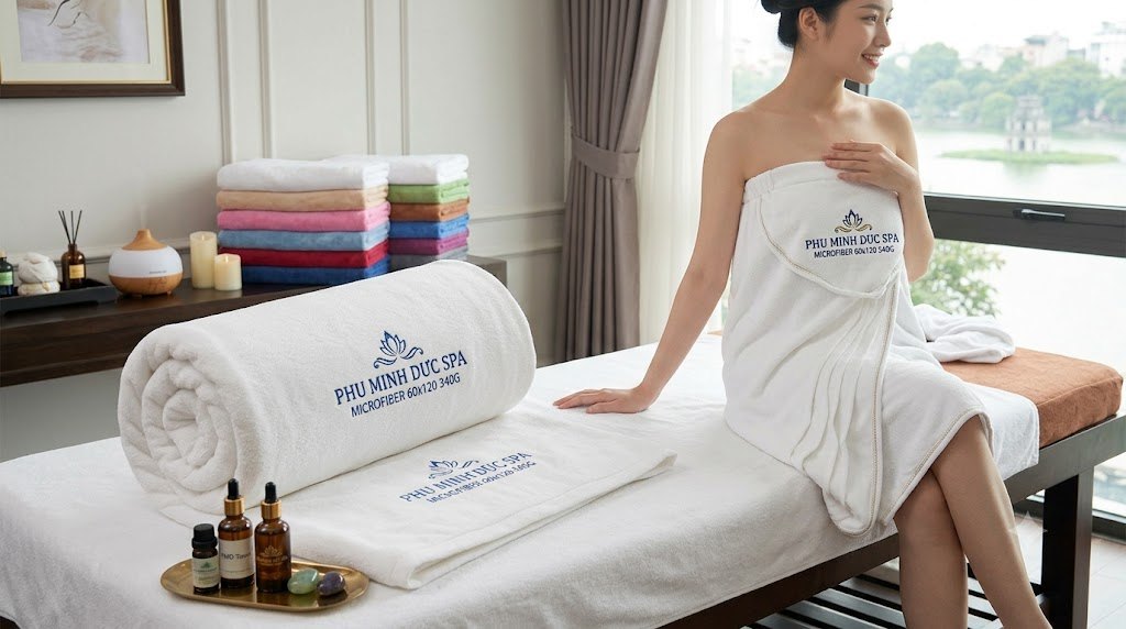 Váy quây Spa