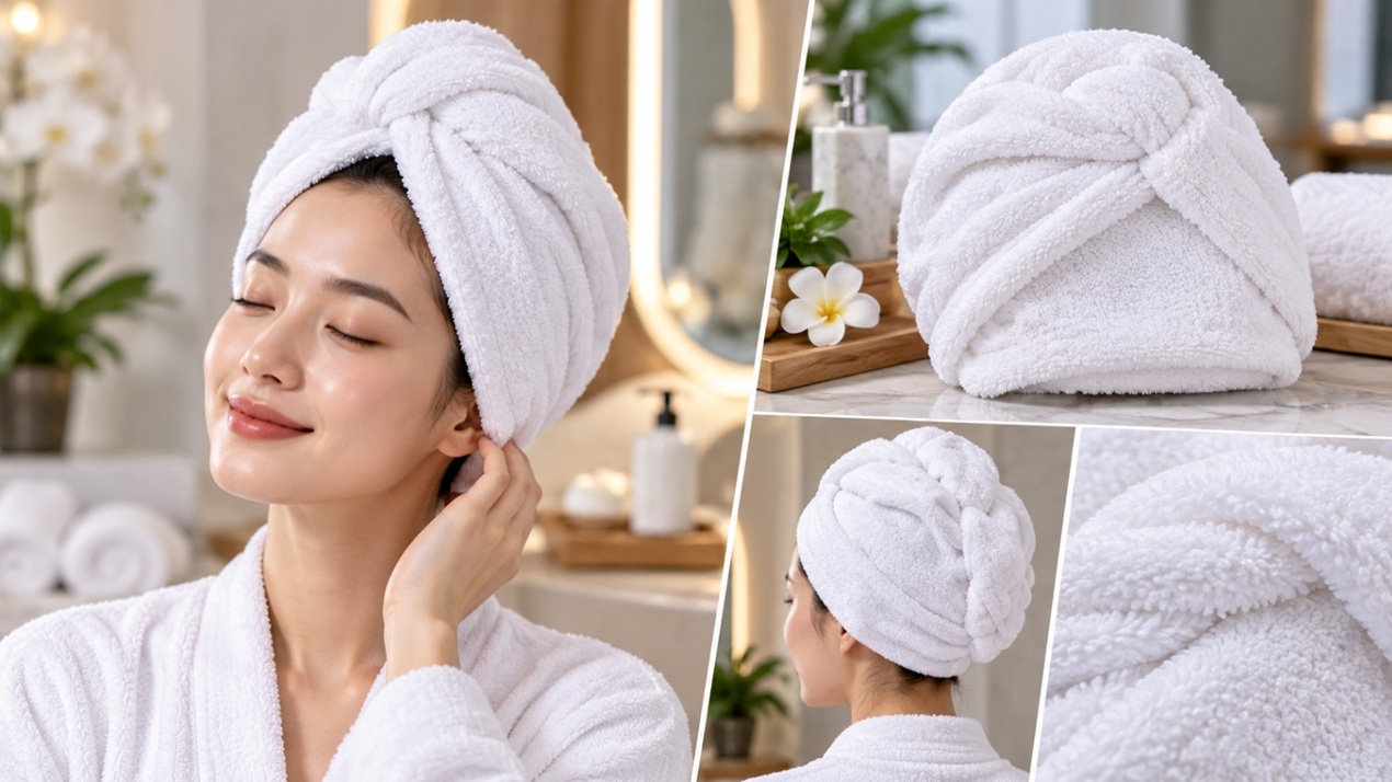Khăn quấn đầu spa là gì?