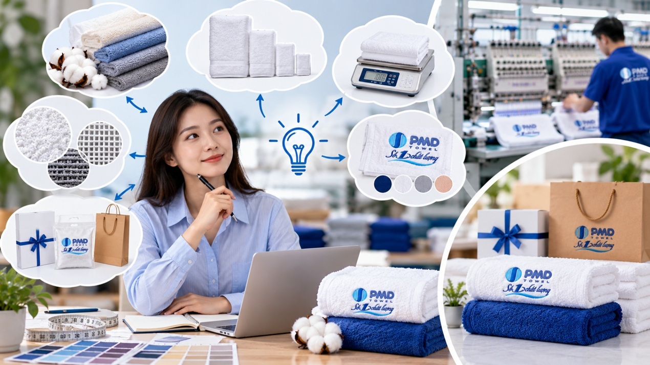 Vì sao cần có kinh nghiệm trước khi đặt sản xuất khăn?