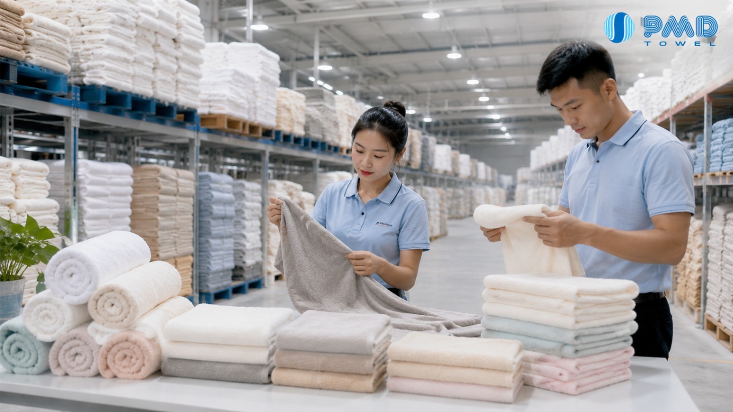Nguồn hàng khăn bông tận xưởng cần đáp ứng tiêu chí nào?