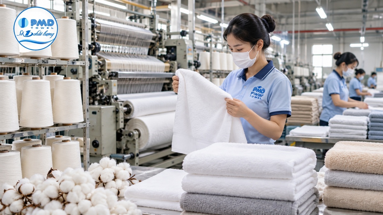 Sản xuất khăn cotton là gì?